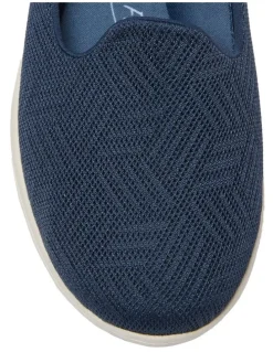 Active Flex Perry Sneakers in Navy Stretch