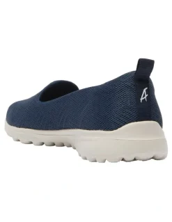 Active Flex Perry Sneakers in Navy Stretch