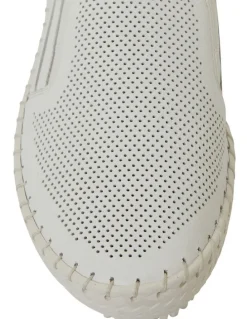 Active Flex Riva Sneakers in White Leather