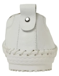 Active Flex Riva Sneakers in White Leather