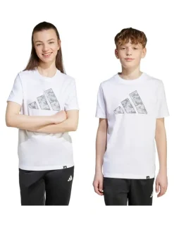 adidas Camo Graphic T-shirt in White