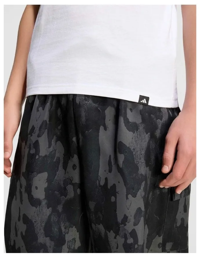 Adidas Camo Graphic T-Shirt Junior in White