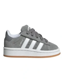 adidas Campus 00S Elastic Lace Infant Sneakers in Grey