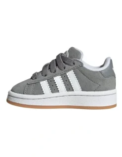 adidas Campus 00S Elastic Lace Infant Sneakers in Grey