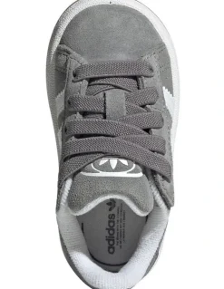 adidas Campus 00S Elastic Lace Infant Sneakers in Grey
