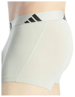adidas Cotton Trunk Underwear 3 Pack in Multi