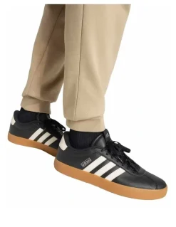 adidas Essentials Feel Cozy Fleece Joggers in Light Khaki
