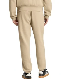 adidas Essentials Feel Cozy Fleece Joggers in Light Khaki