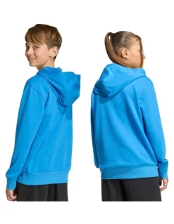 adidas Essentials Hoodie in Ray Blue/White