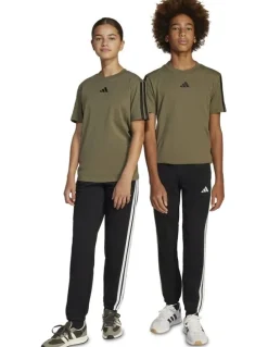 adidas Essentials Joggers in Black/White