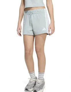adidas Essentials Shorts in Wonder Sage/White