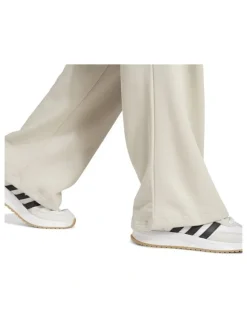 adidas Essentials Small Logo Feel Cozy Open-Hem Joggers in Grey
