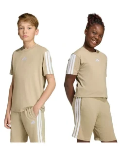 adidas Essentials Tee in Beige