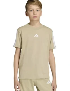 adidas Essentials Tee in Beige