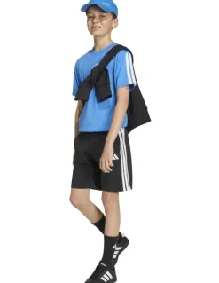adidas Essentials Tee in Ray Blue/White