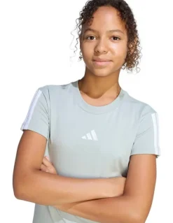 adidas Essentials T-shirt in Wonder Sage/White