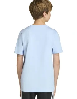adidas Football Graphic T-shirt in Blue