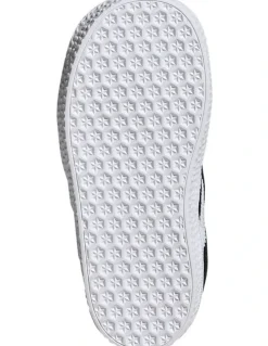 adidas Gazelle Cf Elastic Lace Infant Sneakers in Black/White