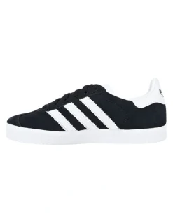 adidas Gazelle Classic Preschool Sneakers in Black/White