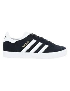 adidas Gazelle J Grade School Sneakers in Black