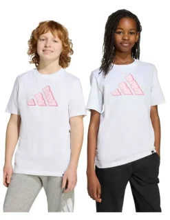 adidas Graffiti Graphic Tee in White