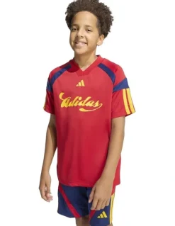 adidas House Of Tiro T-shirt in Red