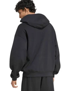 adidas Kit Small Logo Hoodie in Grey