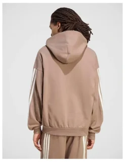 adidas Kit 3-Stripes Hoodie in Khaki