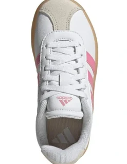 Adidas Originals Vl Court 3.0 Grade School Sneakers In White
