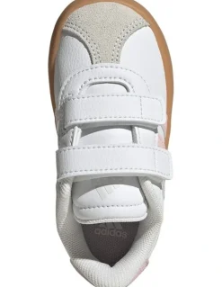 Adidas Performance Vl Court 3.0 Self-Fastening Infant Sneakers In White