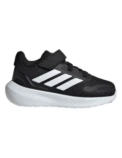 adidas Runfalcon 5 Self-Fastening Elastic Lace Infant Sport in Black/White