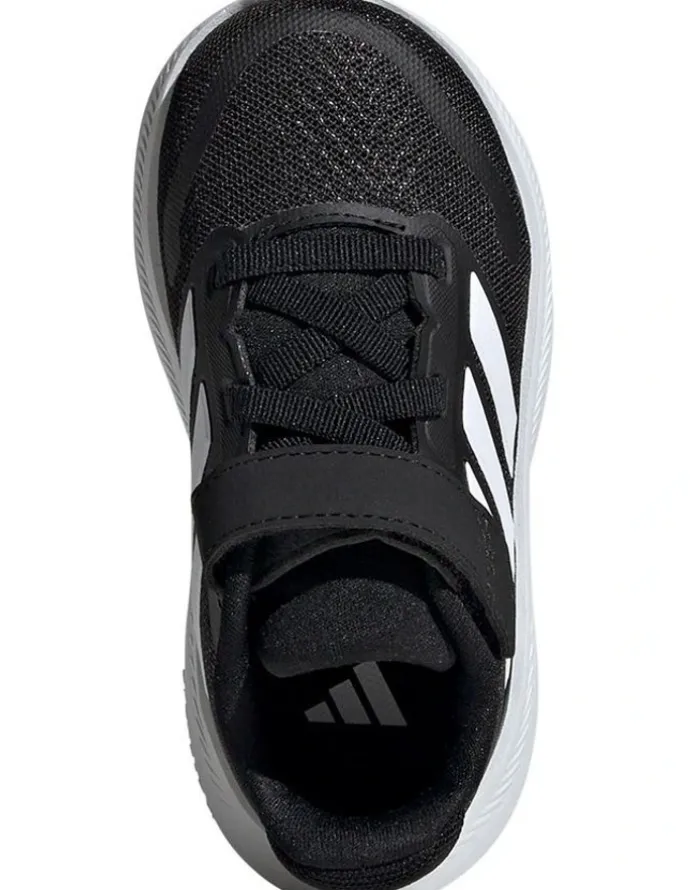 adidas Runfalcon 5 Self-Fastening Elastic Lace Infant Sport in Black/White