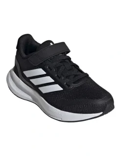 adidas Runfalcon 5 Self-Fastening Elastic Lace Pre-School Sport in Black/White