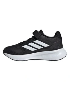 adidas Runfalcon 5 Self-Fastening Elastic Lace Pre-School Sport in Black/White