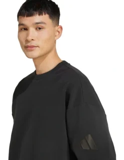 adidas Soft Lux Sweatshirt in Black