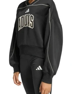 adidas Stadium Sweatshirt in Black