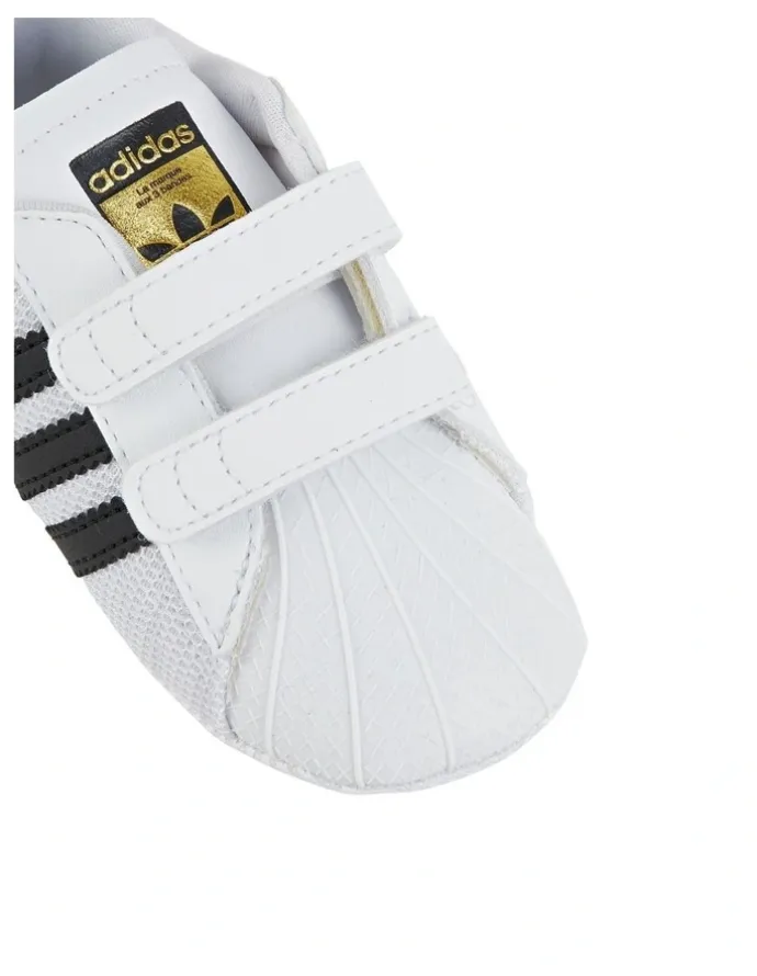 adidas Superstar Crib Sneaker in White