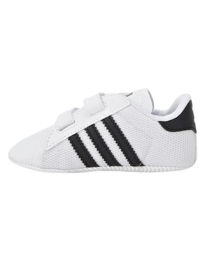 adidas Superstar Crib Sneaker in White