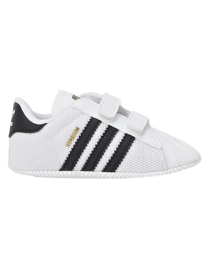 adidas Superstar Crib Sneaker in White