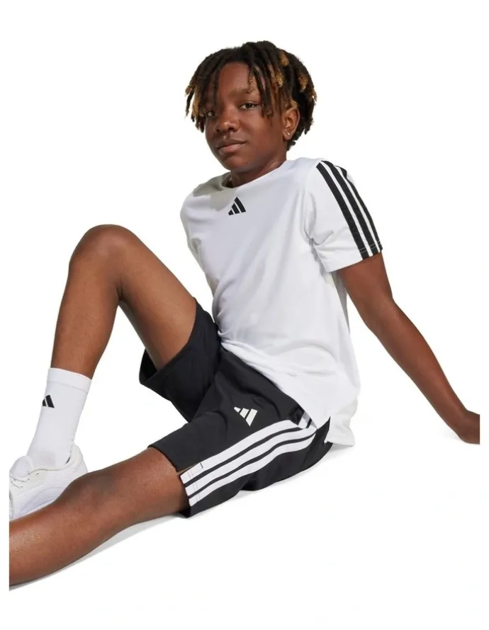 adidas Train Essentials 3-Stripes Shorts in Multi