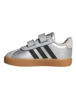 adidas Vl Court 3.0 Self-Fastening Infant Sneakers Silver