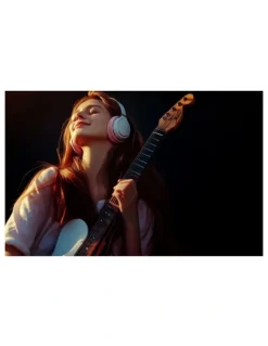 Aeroband Guitar in White