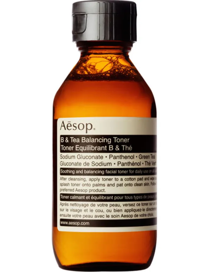 Aesop B and Tea Balancing Toner