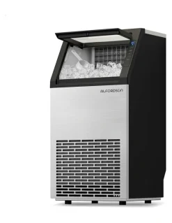 Alfordson Commercial Ice Maker Machine 45kg in Stainless Steel