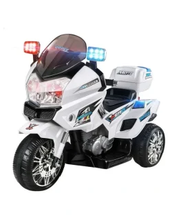 Alfordson Electric 60W Motors BMW Inspired Ride On Patrol Motorcycle Toy