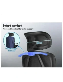 Alfordson Ergonomic Office Chair in Black