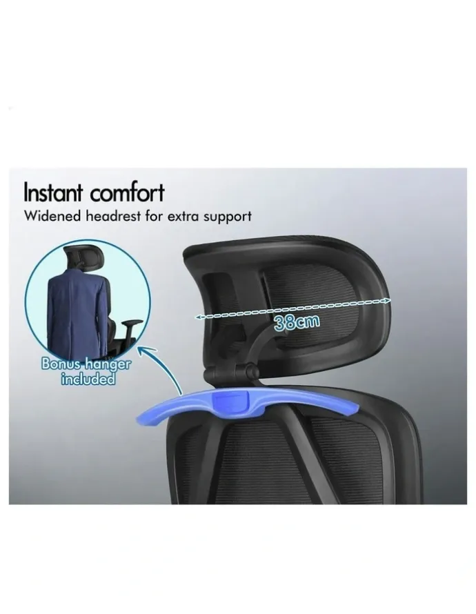 Alfordson Ergonomic Office Chair in Black