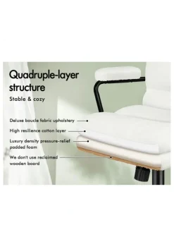 Alfordson Executive Office Chair in White