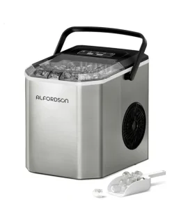 Alfordson Ice Maker Machine in With Handle in Multi