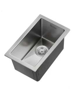 Alfordson Kitchen Sink Stainless Steel Drop in Flush Under Mount Basin 250X450MM